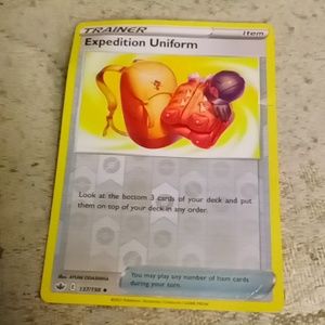 Pokemon trainer expedition uniform